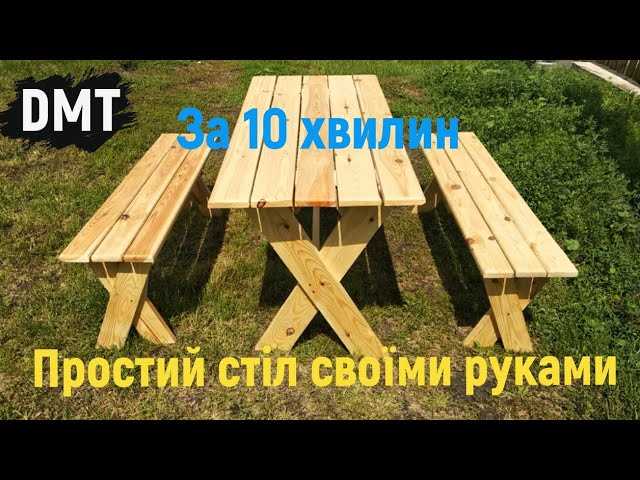 Отделка и защита стола