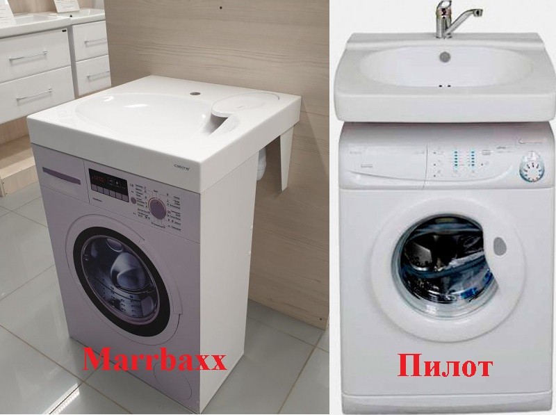 Подготовка раковины и стиральной машины