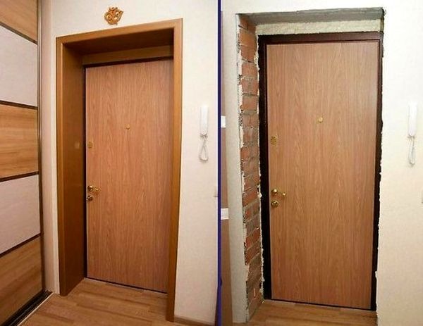 Установка замка: