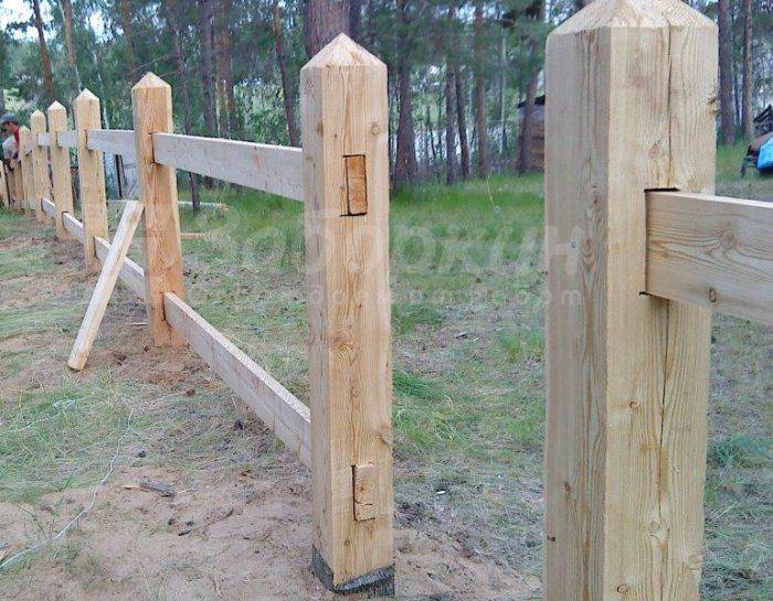 Определите необходимый вид и размеры забора
